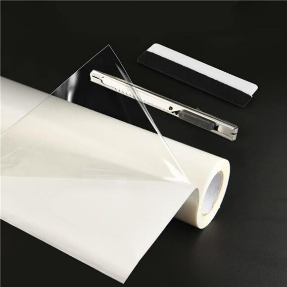 Double Sided Adhesive Tape Roll for Peel Stick Tile Craft DIY Projects 30ft - Picture 1 of 7